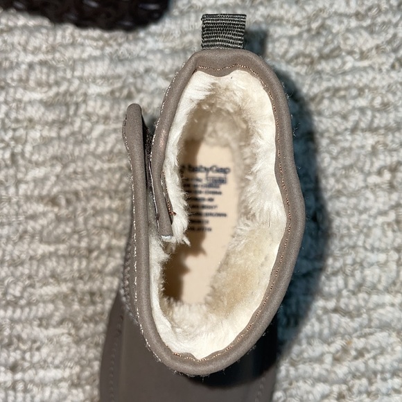 Baby Gap Shearling Boots 6-12 Months - Picture 7 of 8